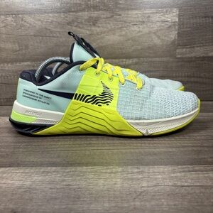 Nike Metcon 8 Green Yellow Mens US Size 10.5 EUR 11.5 DO9328-300 Sneakers